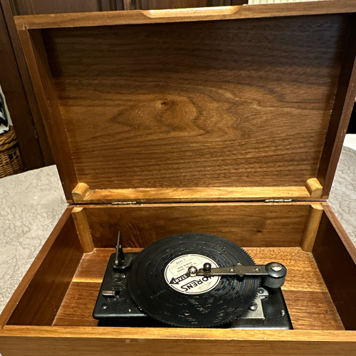 Thorens portable disc music - thorens,